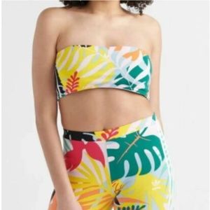 Adidas NWT Tropicalage Tropical Bandeau Bra 2XS